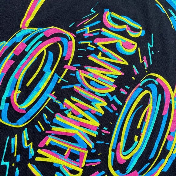 Canvas Bella + Canvas S Brandmaker With Headphones Colorful Graphic T-Shirt - Picture 3 of 12